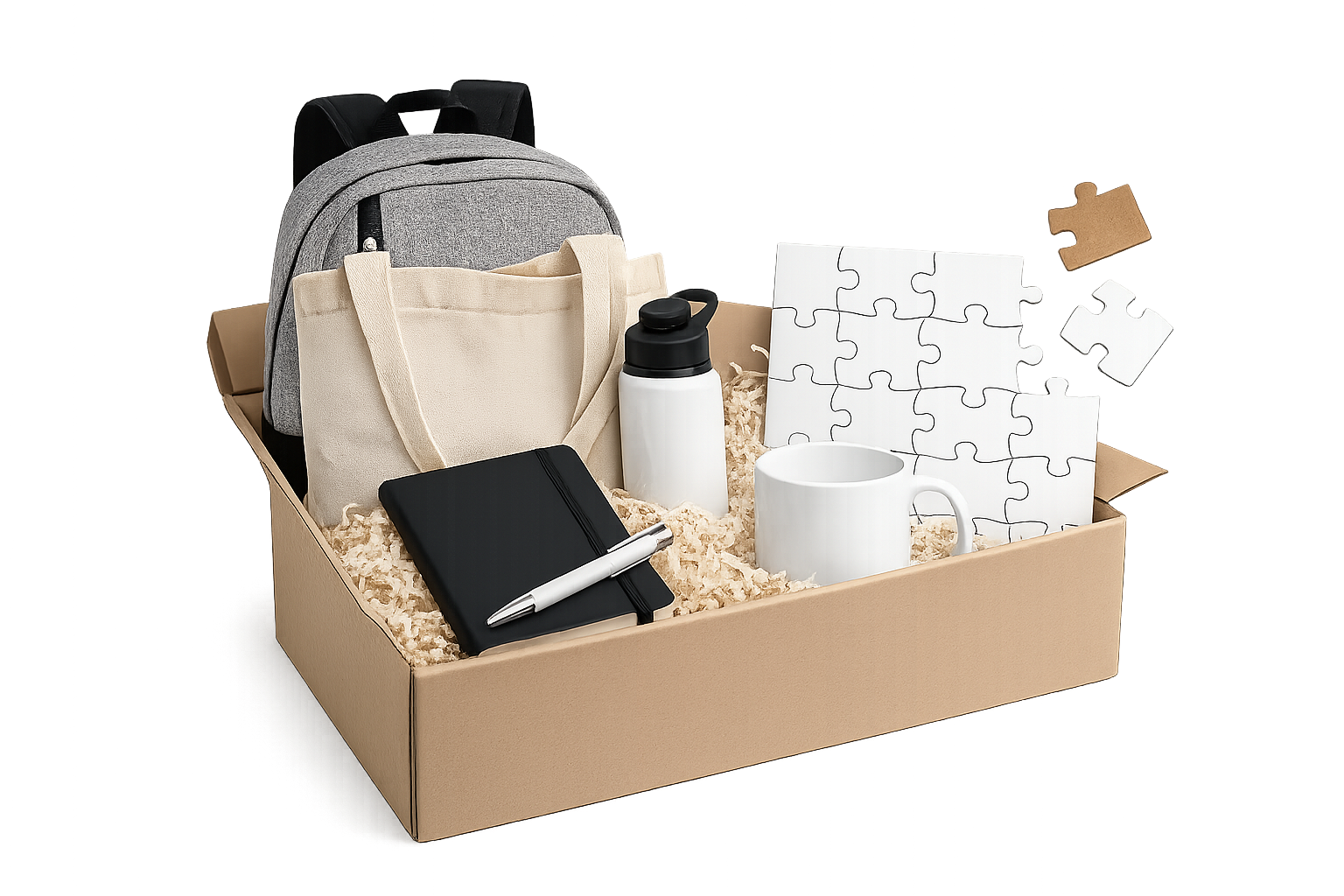 Kit personalizado em caixa