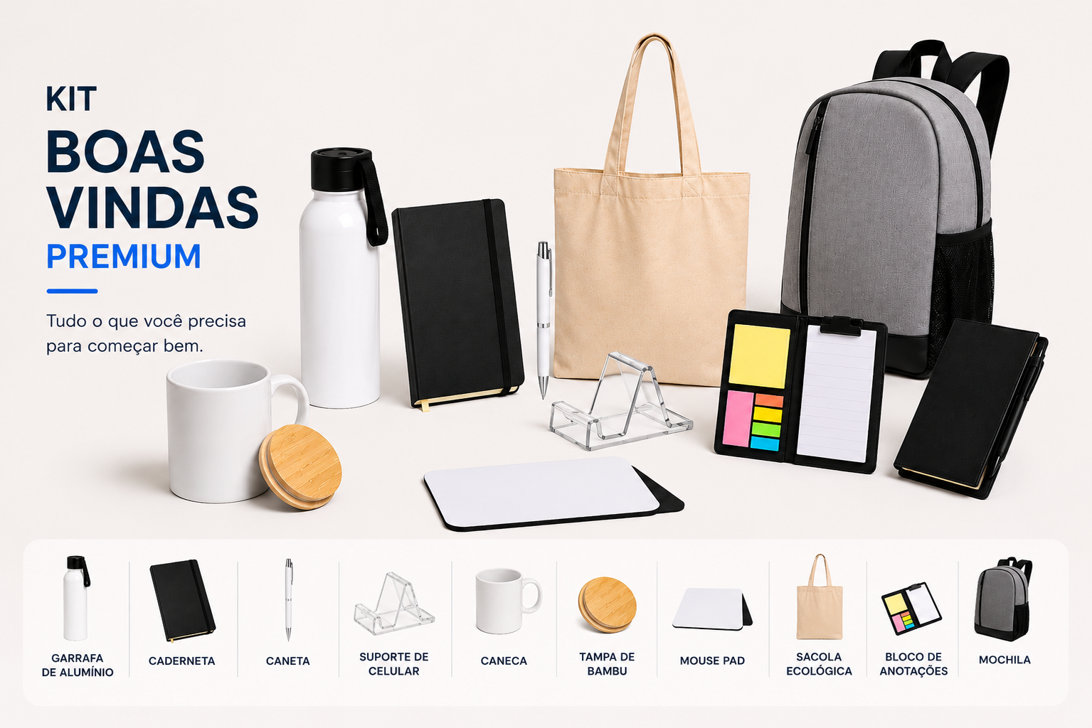 Kit Boas-vindas Premium