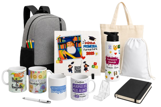 Produtos personalizados Criad+ Educação