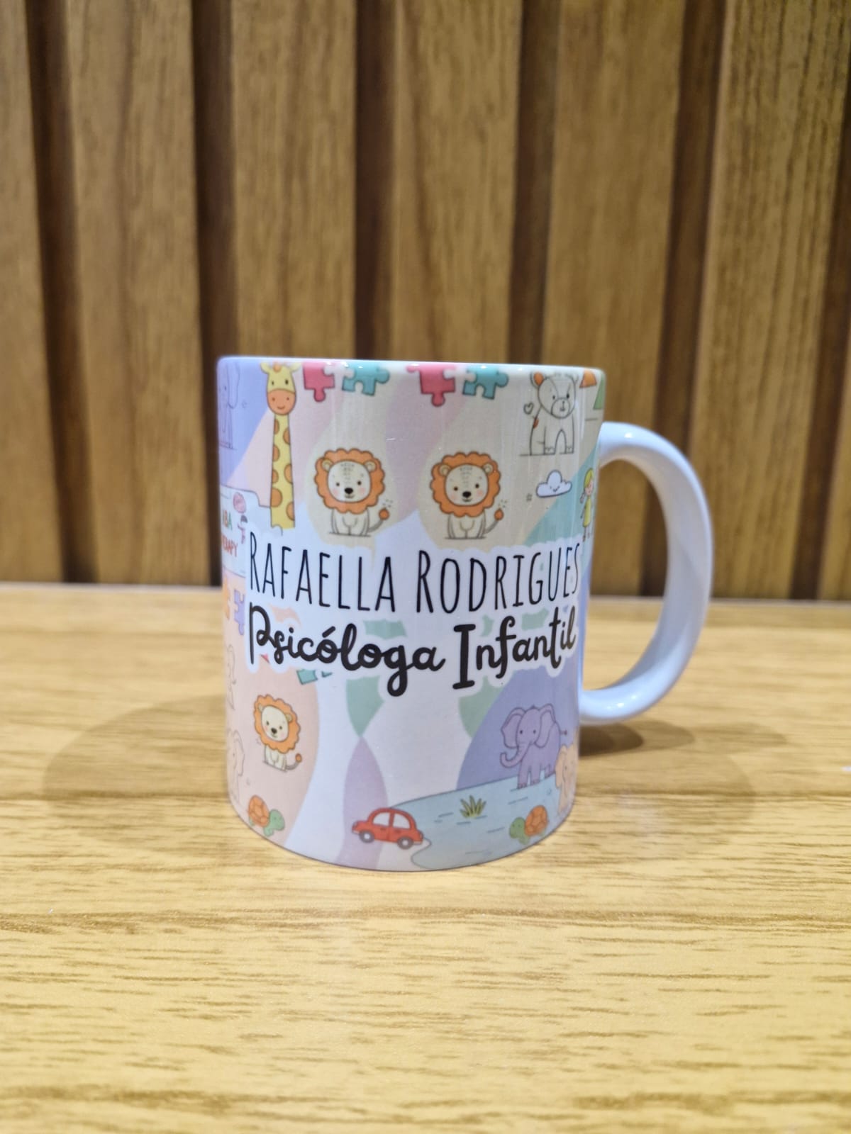 Caneca personalizada Rafaella Rodrigues Psicóloga Infantil
