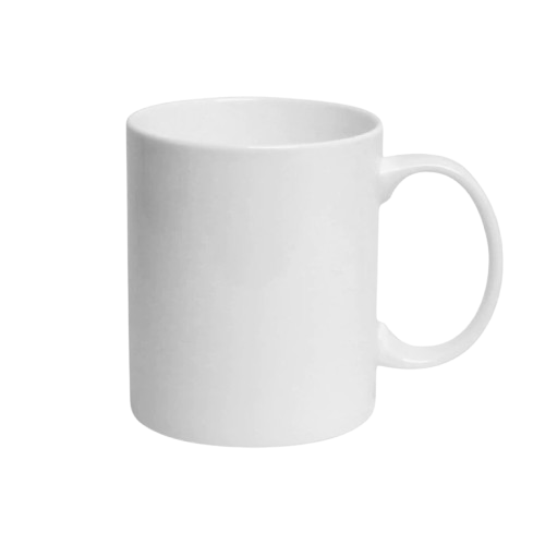 Caneca Cerâmica Branca 325 ml